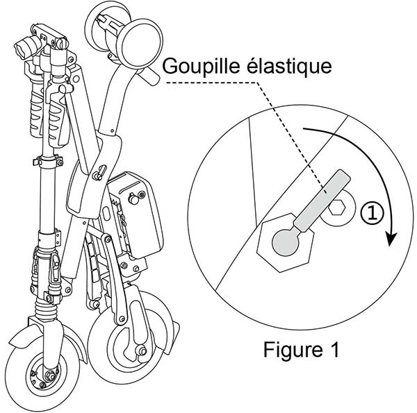 Airwheel E6 foldable electric bike