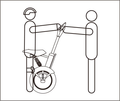Airwheel A3 saddle-equipped self-balancing scooter