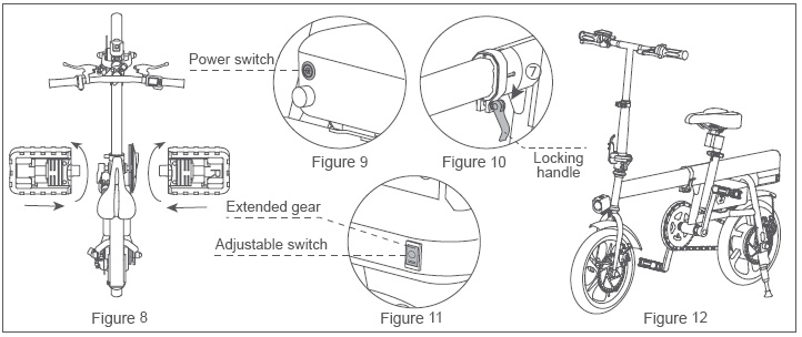 Airwheel R6 electric assist bicycle