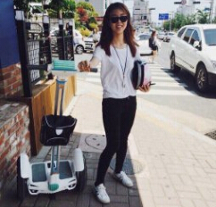 Airwheel S3 inteligente auto-equilíbrio "trotinette" elétrico, a ciência e a tecnologia, conduzindo a uma nova onda